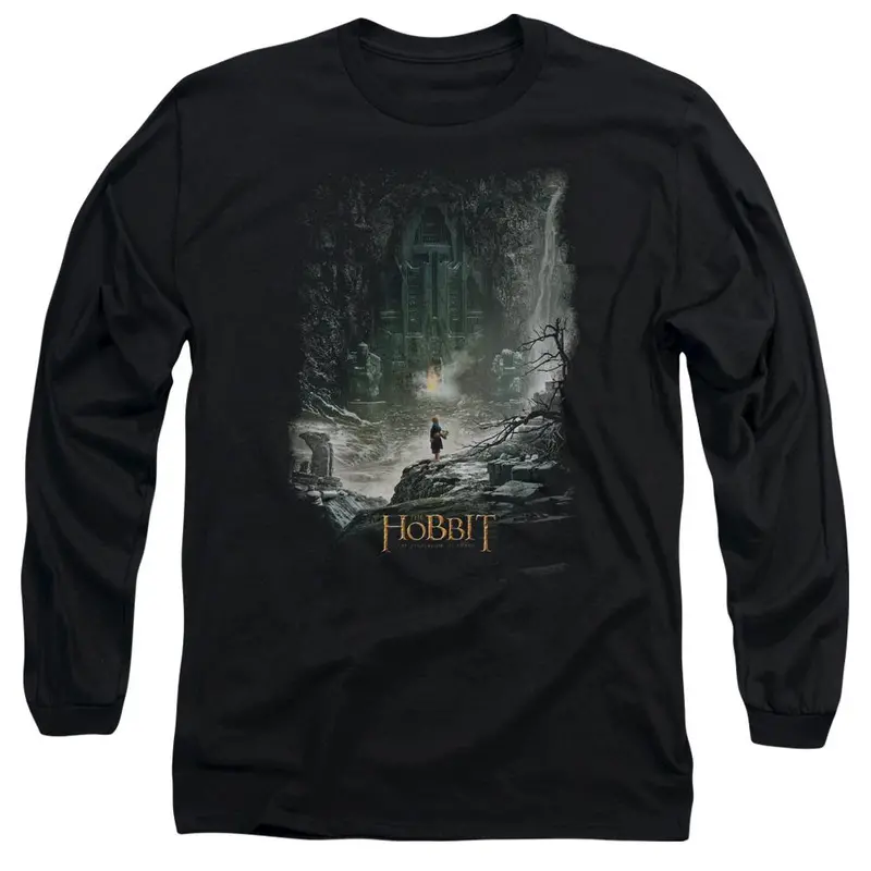 The Hobbit: The Desolation Of Smaug At Smaug's Door Long-Sleeve T-Shirt 1