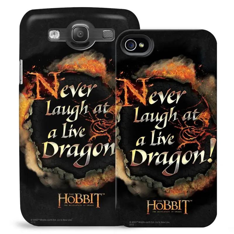 The Hobbit: The Desolation Of Smaug Never Laugh Phone Case For Iphone And Galaxy 1