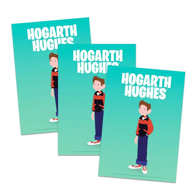 The Iron Giant Hogarth Hughes&Trade; Note Cards 1