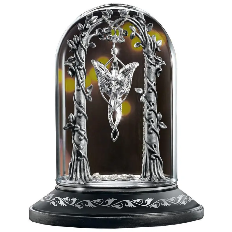 The Lord Of The Rings Evenstar Pendant Display By The Noble Collection 1