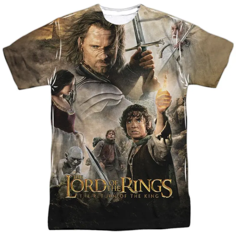 The Lord Of The Rings King Poster Sublimated T-Shirt 1