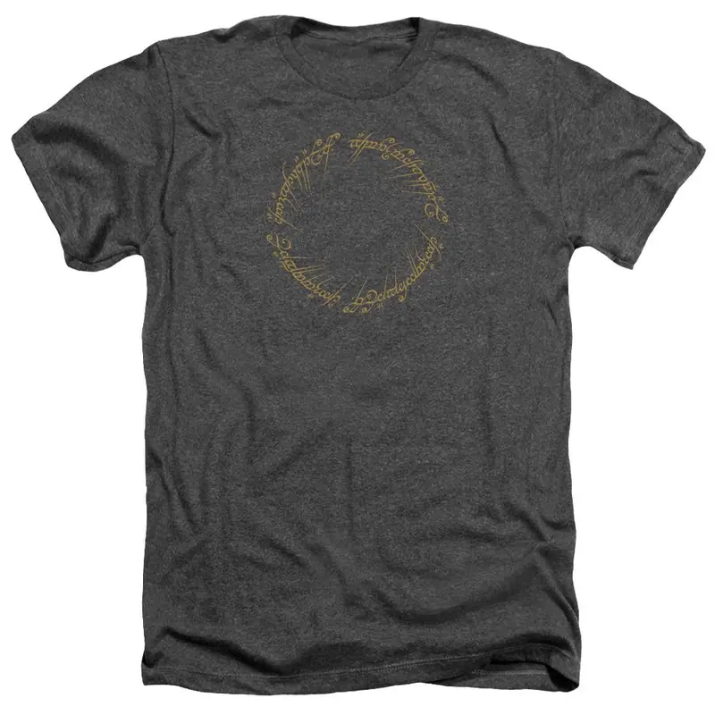 The Lord Of The Rings One Ring Heather T-Shirt 1