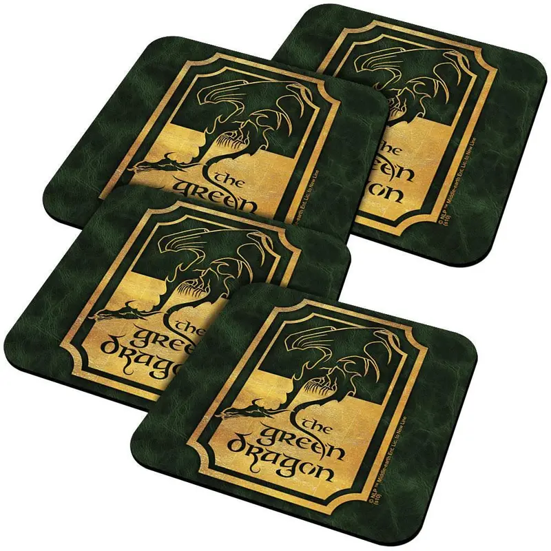 The Lord Of The Rings The Green Dragon&Trade; Coaster Set 1