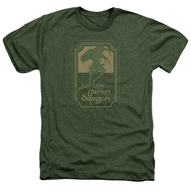 The Lord Of The Rings The Green Dragon&Trade; Tavern Heather T-Shirt 1