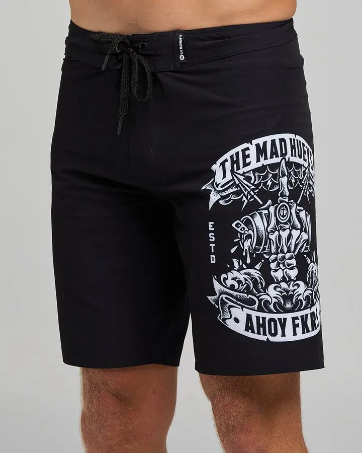 The Mad Hueys Ahoy Fkrs Storm | 20" Boardshort 1