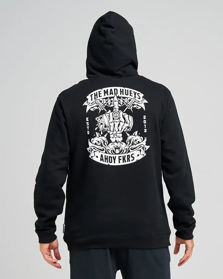 The Mad Hueys Ahoy Fkrs Storm | Hooded Pullover 1