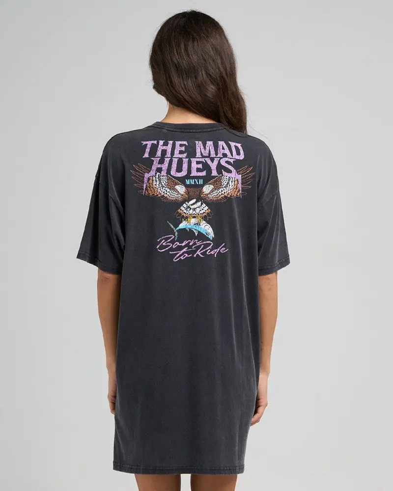 The Mad Hueys Born To Hueys | Womens Tee Dress 1