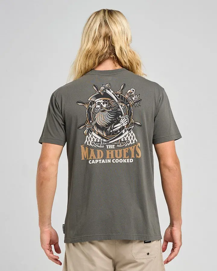 The Mad Hueys Captain Ship Faced | Ss Tee 1