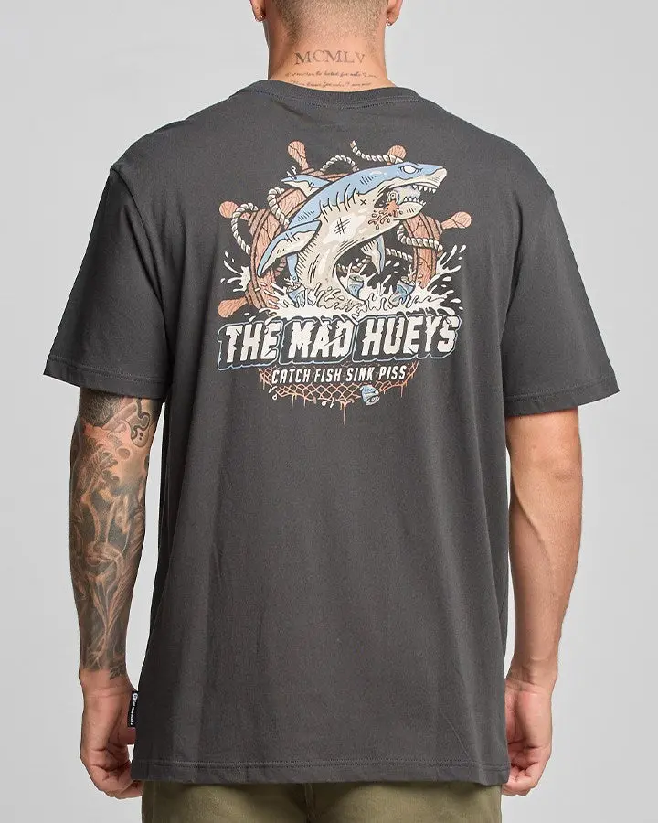The Mad Hueys Catch Fish | Ss Tee 1