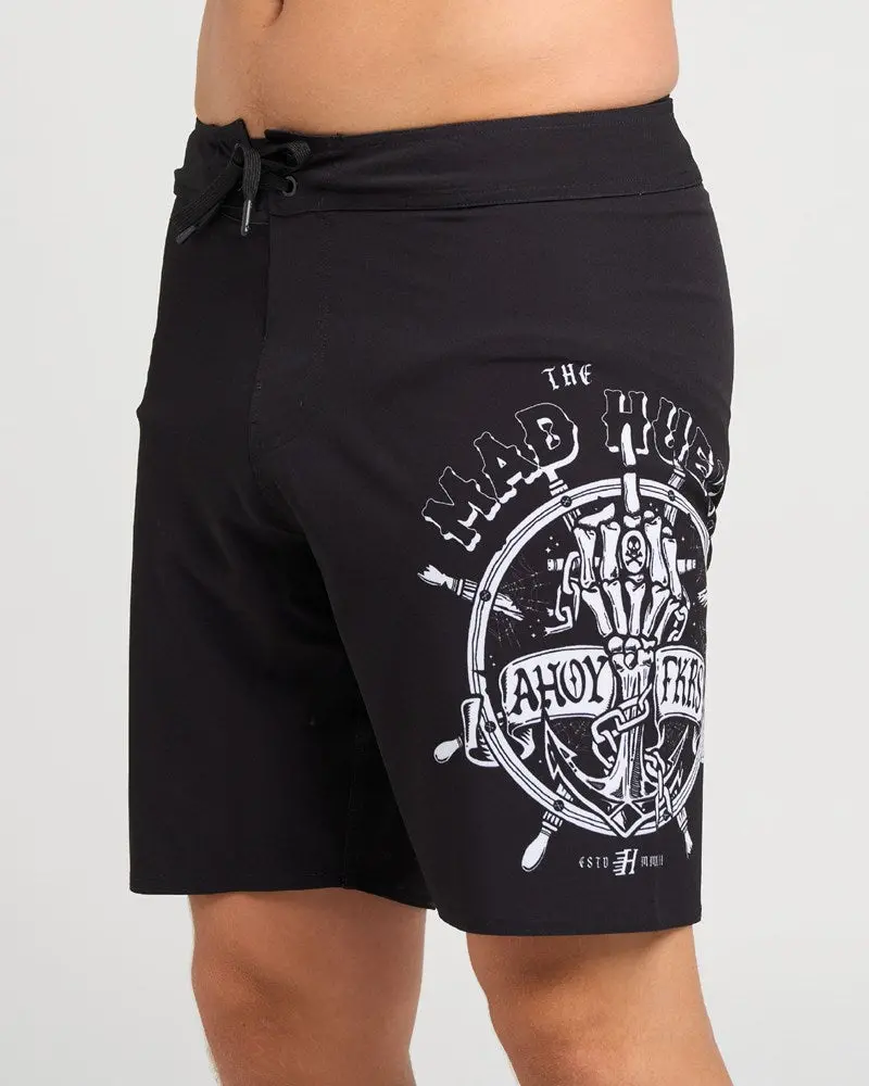 The Mad Hueys Chain Fkrs | 19" Boardshort 1