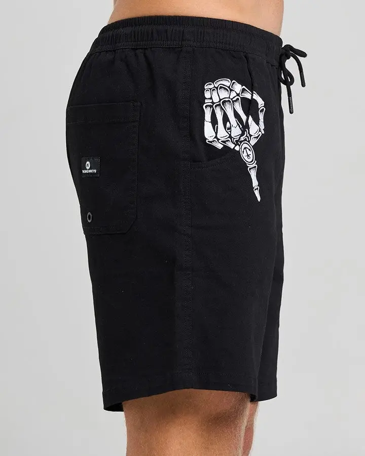The Mad Hueys Fk Off | 19" Elastic Waist Chino 1
