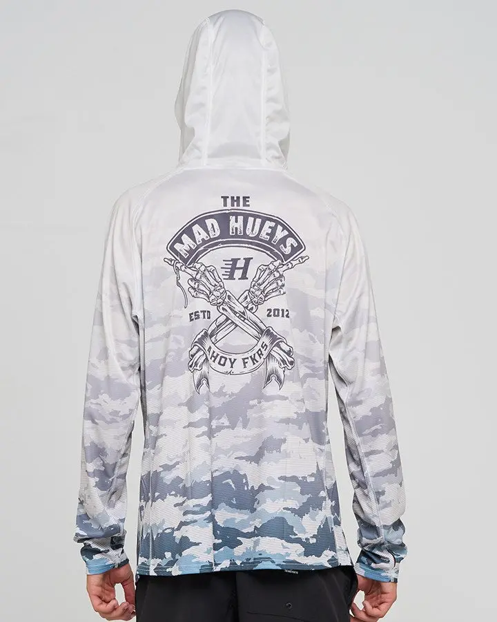 The Mad Hueys Fkrs Ahoy | Hooded Upf 50+ Fishing Jersey 1