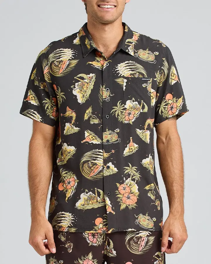 The Mad Hueys Frothin Out | Woven Shirt 1
