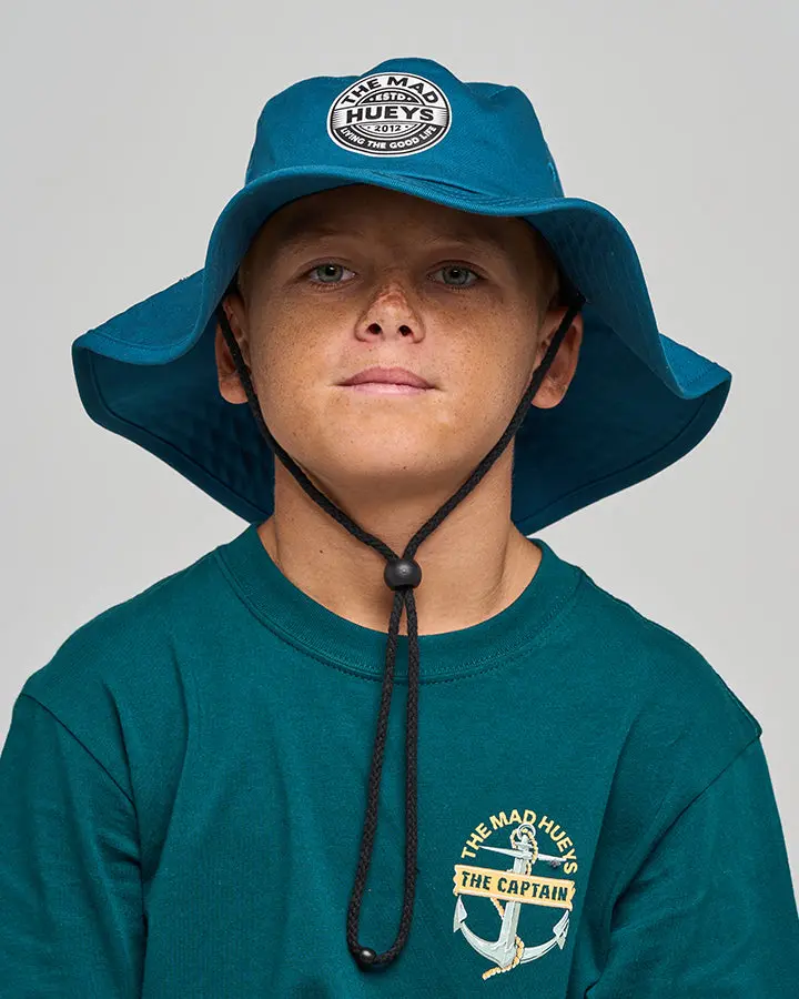 The Mad Hueys Good Life Hueys | Youth Wide Brim Hat 1