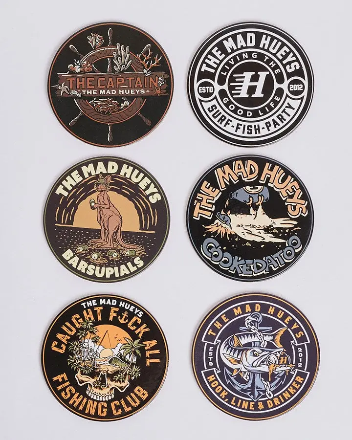 The Mad Hueys Hueys | Drinking Coasters 1