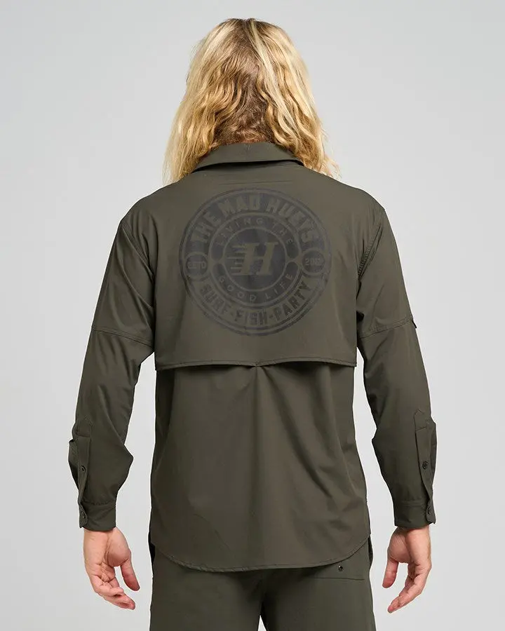 The Mad Hueys Hueys Good Life | Upf 50+ Fishing Shirt 1