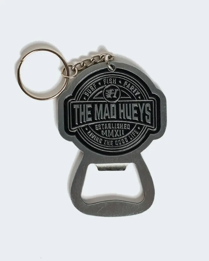 The Mad Hueys Hueys Life Bottle Opener Keyring 1