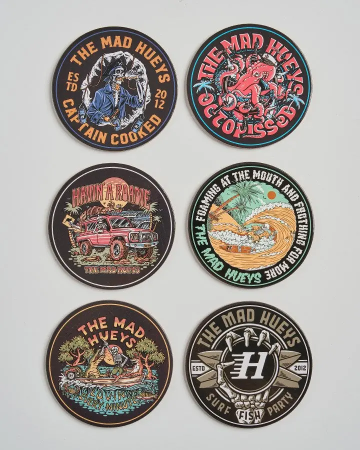 The Mad Hueys Hueys Summer | Drinking Coasters 1