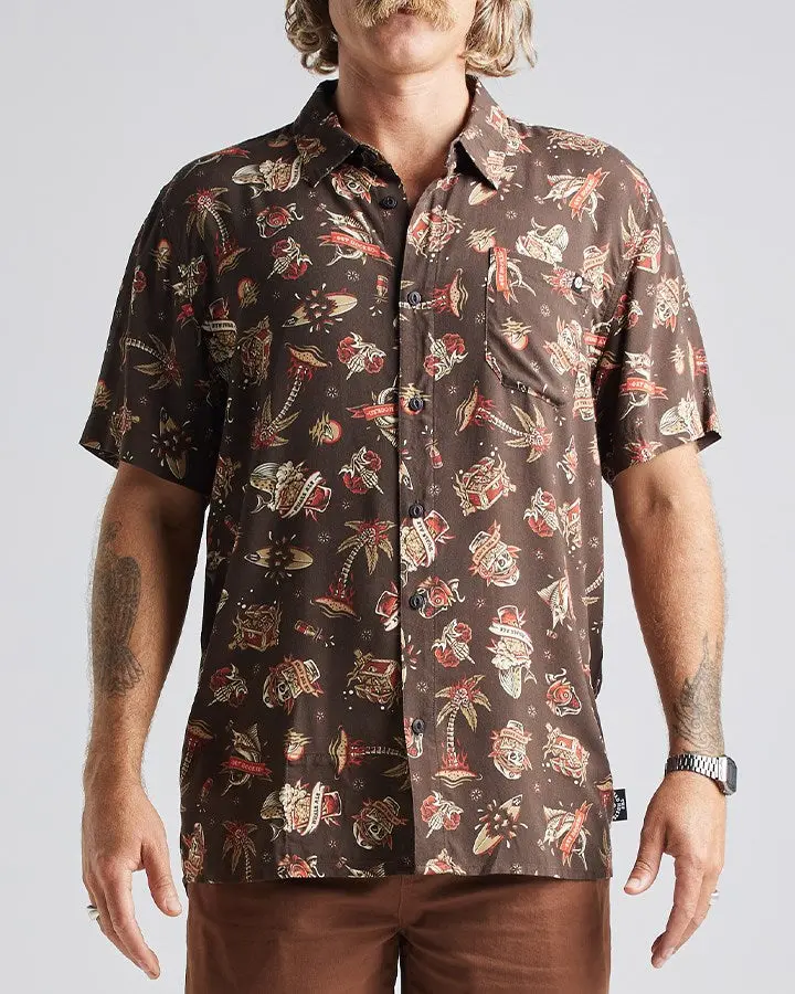 The Mad Hueys Hueys Tattoo Woven Shirt 1