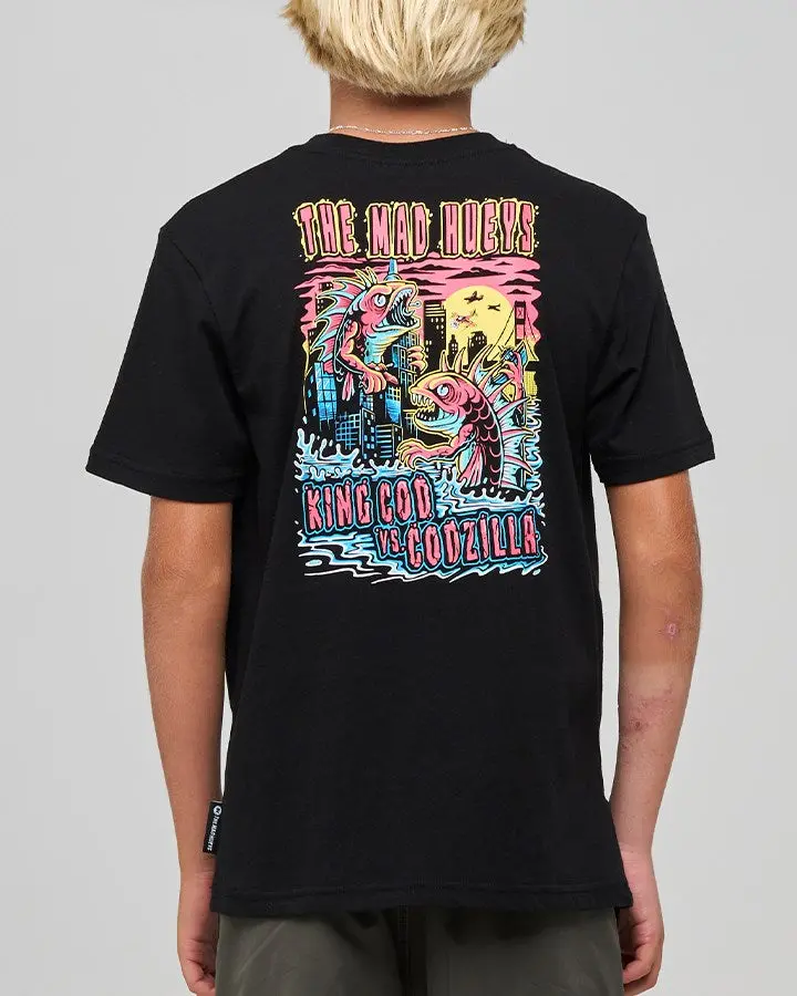 The Mad Hueys King Cod Codzilla | Youth Ss Tee 1