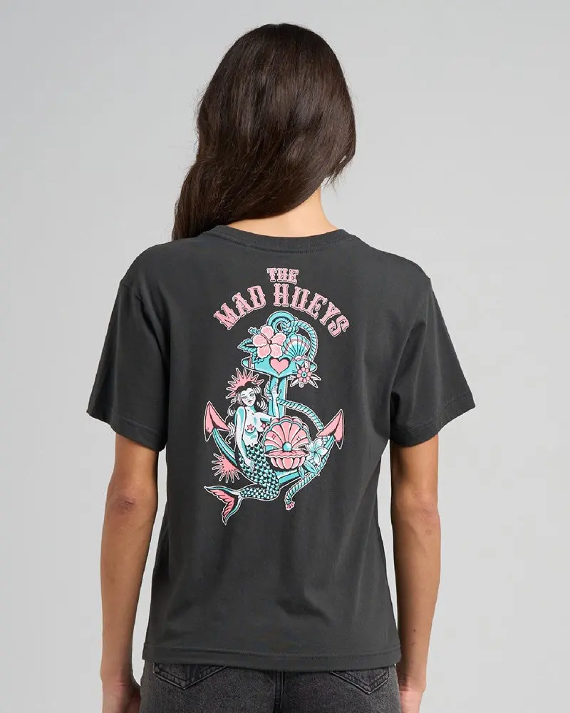 The Mad Hueys Mermaid Anchor | Womens Ss Tee 1