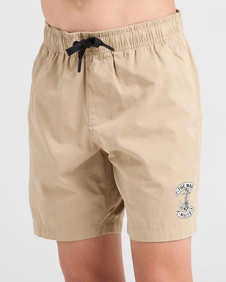 The Mad Hueys Skull Anchor | Youth 14" Volley Short 2