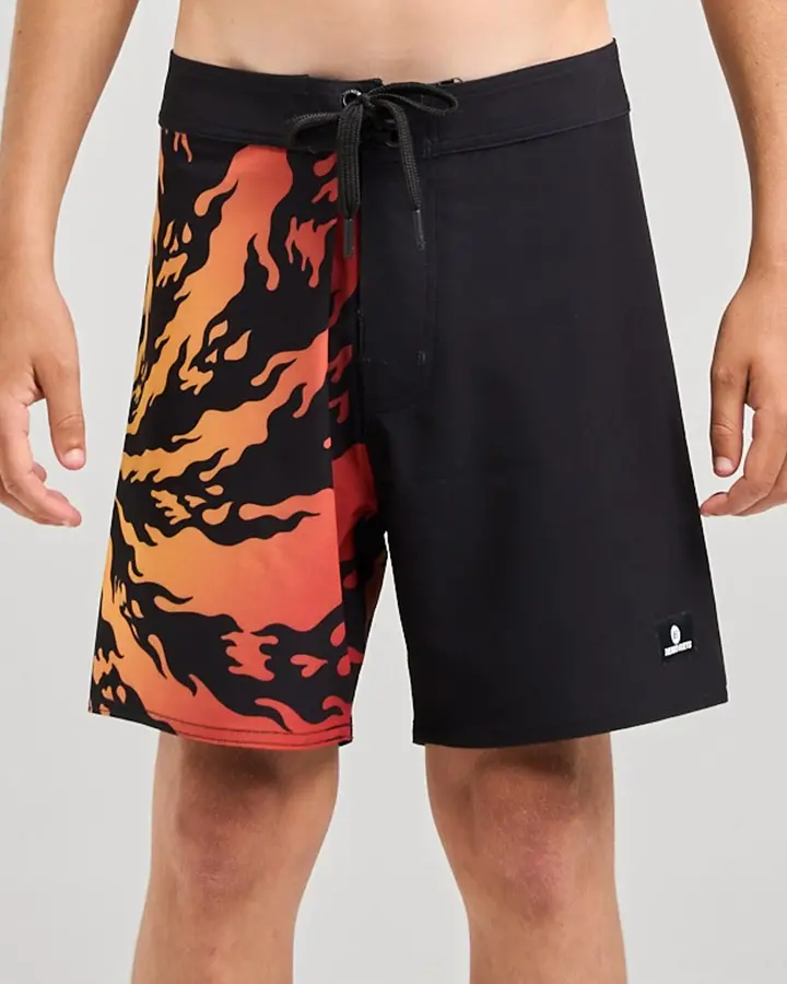 The Mad Hueys Skull Spiral | Youth 16" Boardshort 1