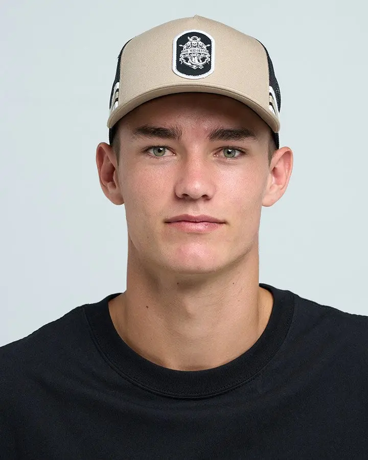 The Mad Hueys Triple Anchor | Twill Trucker 1