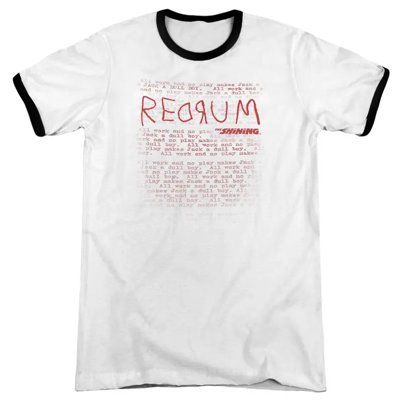 The Shining Redrum Ringer T-Shirt 1