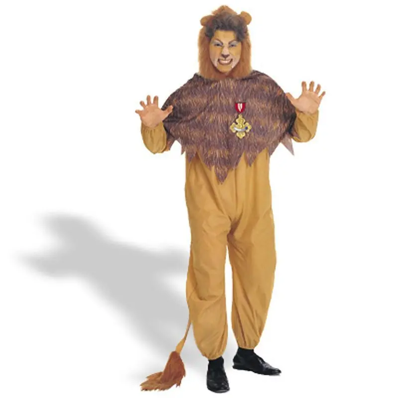 The Wizard Of Oz Cowardly Lion Adult Plus Size Costume 1