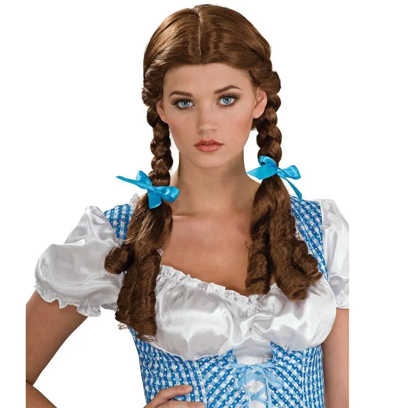 The Wizard Of Oz Dorothy Deluxe Adult Wig Costume Accessory 1
