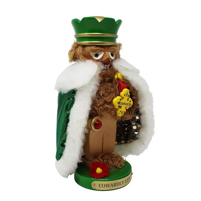 The Wizard Of Oz Steinbach Chubby Cowardly Lion Nutcracker 1