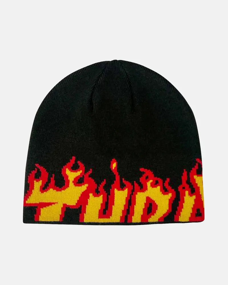 Thrasher Flame Skully Beanie 1