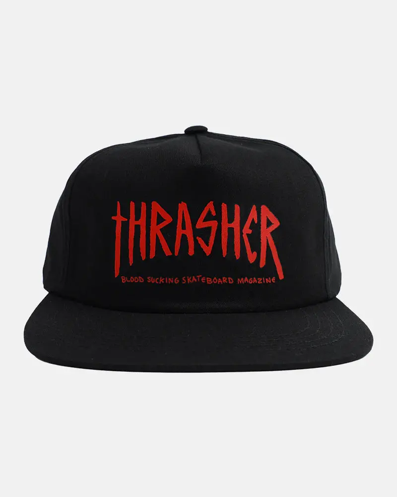 Thrasher X Toy Machine Scratch Snapback 1