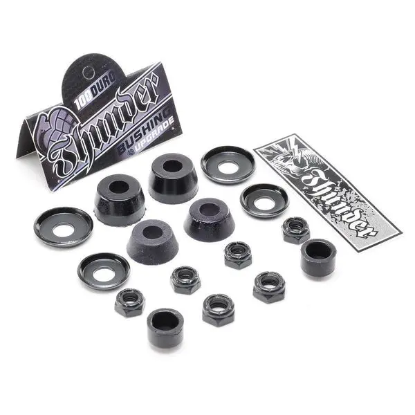 Thunder Black Bushing Rebuild Skateboard Truck Kit - 100Du 1