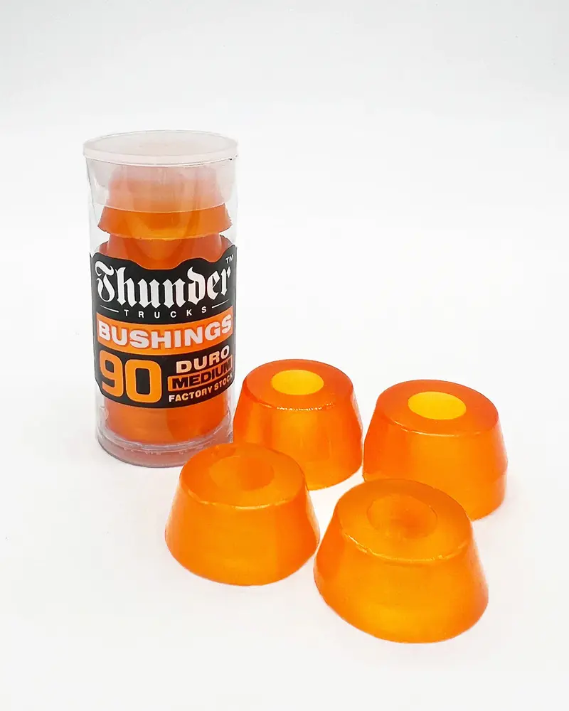 Thunder Premium Skateboard Bushings 90A Medium Orange 1