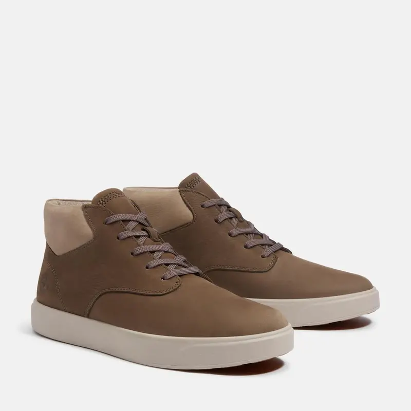 Timberland Mens Emerson Street Mid - Dark Brown Nubuck 1