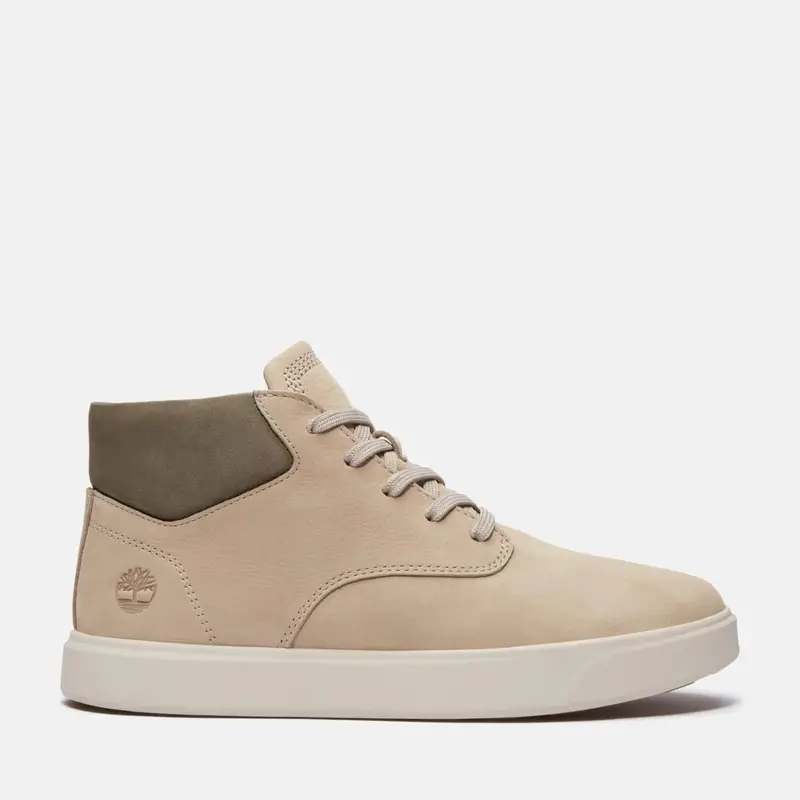 Timberland Mens Emerson Street Mid - Light Taupe Nubuck 1