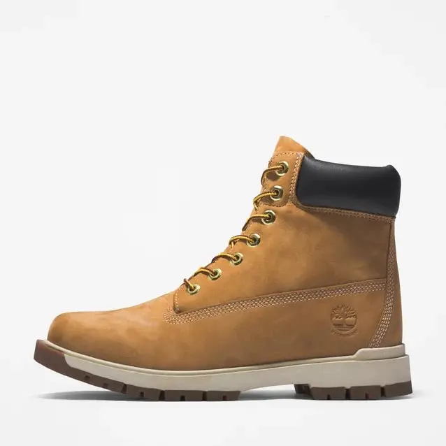 Timberland Mens Tree Vault 6 Inch Waterproof Boots - Wheat Nubuck 3
