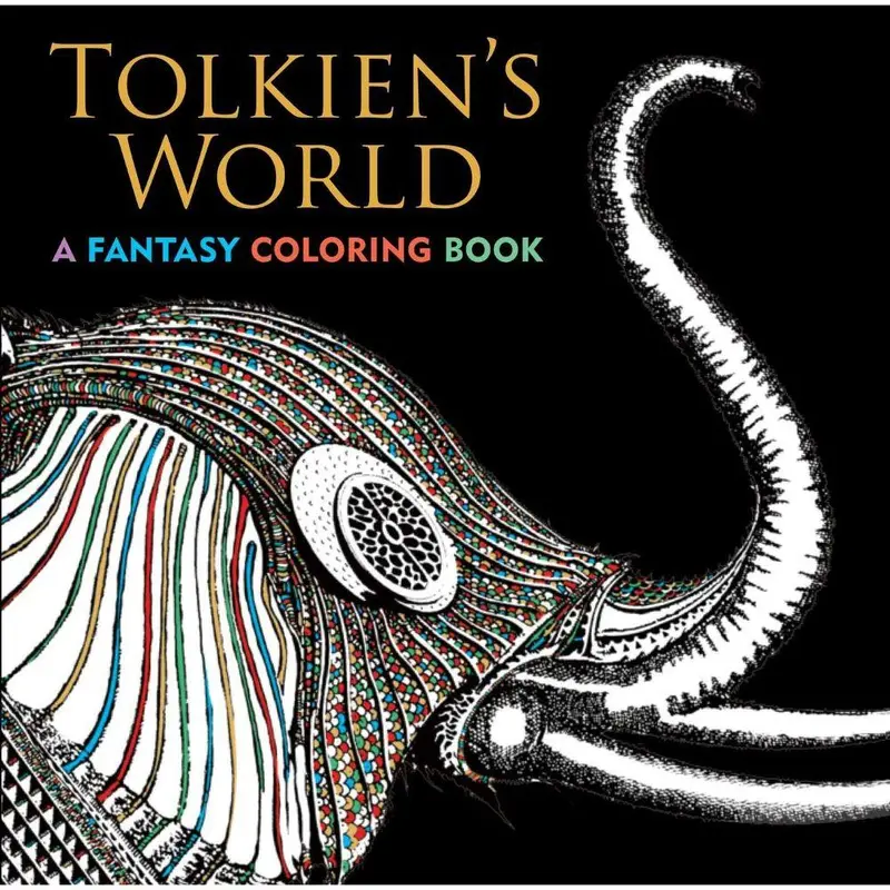 Tolkien's World: A Fantasy Coloring Book (Paperback) 1