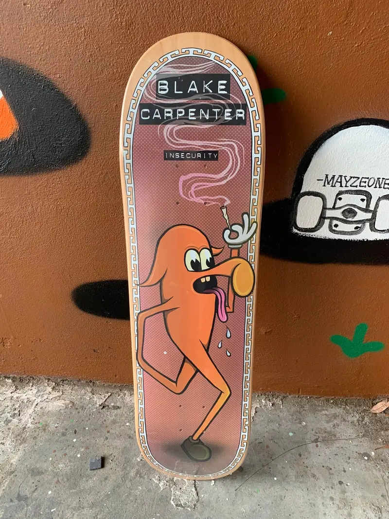 Toy Machine   Blake Carpenter  Insecurity   8.25" 1