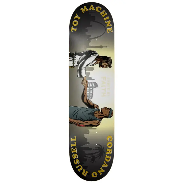 Toy Machine Russell Skate By Faith 8.50" Deck 1
