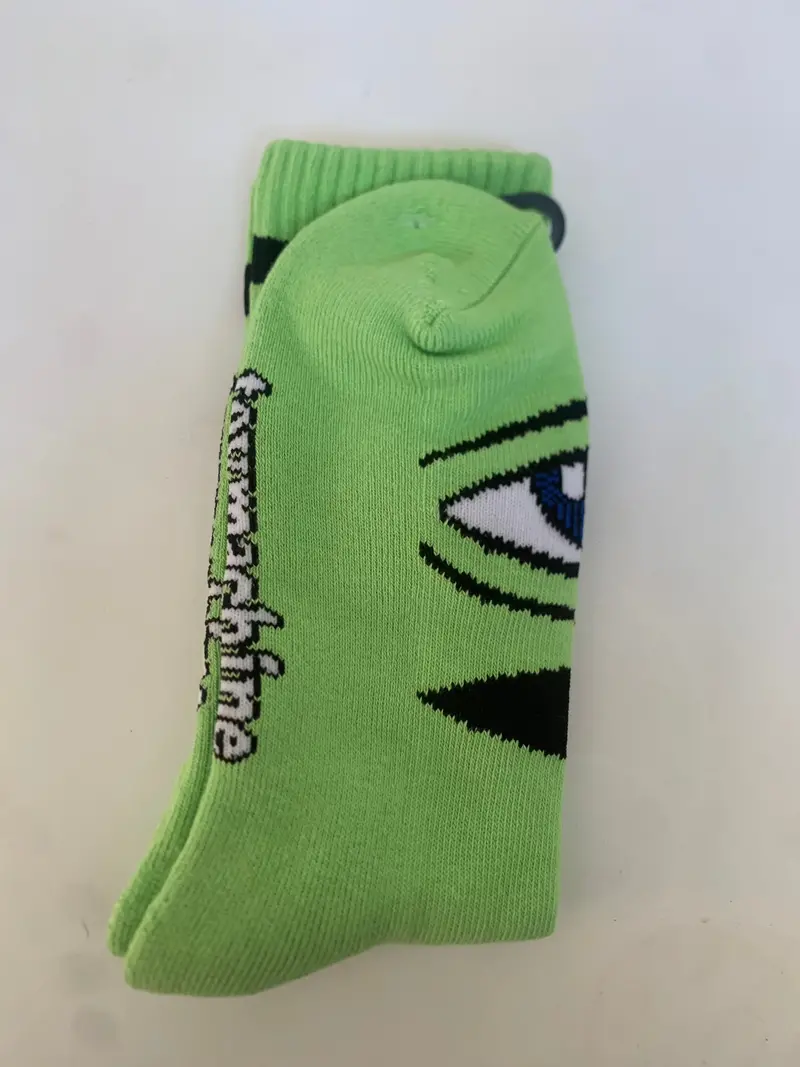 Toy Machine Socks Lime 1