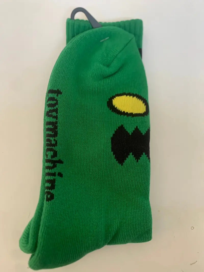 Toy Machine Socks. Monster Green 1