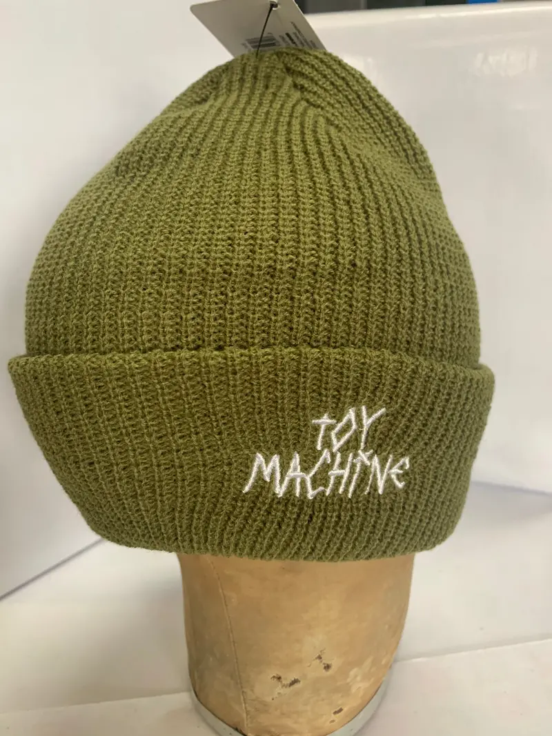 Toy Machine Tape Logo Beanie Army 1