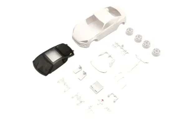 Toyota 86 White Body Set (W/Rims) Mzn231 1