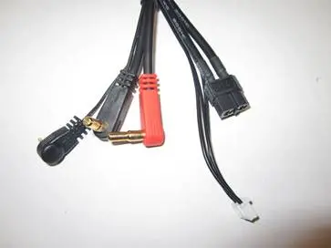 Tq Wire: Xt60 Charge Cable W/ Strain Reliefs 2
