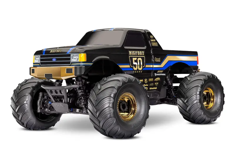 Traxxas: 1/10 Bigfoot 50Th 4X4 Rtr Brushless Bl-2S 1