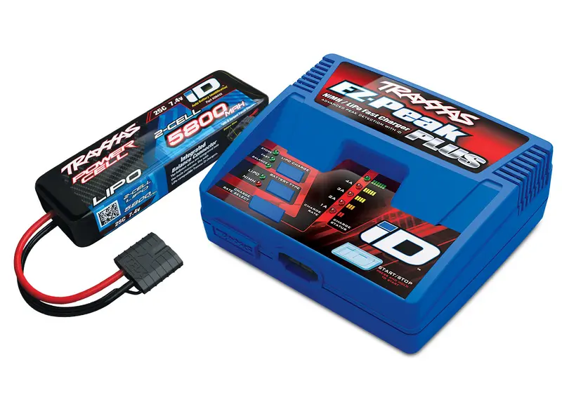 Traxxas: 2S Lipo Completer W/ Ez-Peak Charger 1