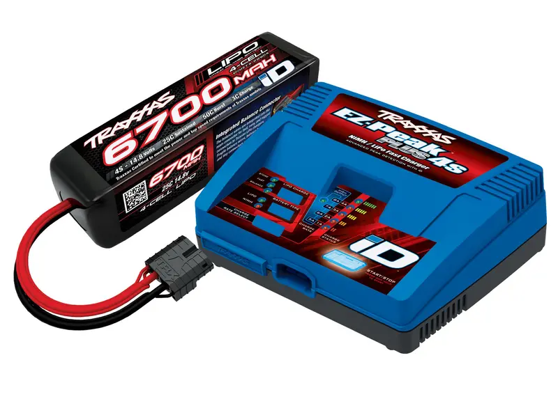 Traxxas: 4S Lipo Completer W/ Ez Peak 4S Charger 1